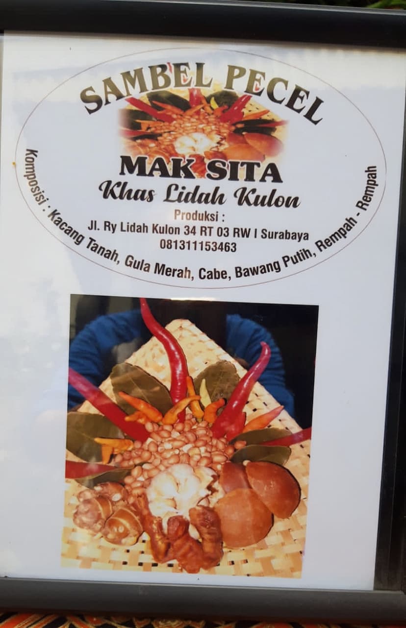 Sambel Pecel Mak Sita Khas Lidah Kulon Thumbnail